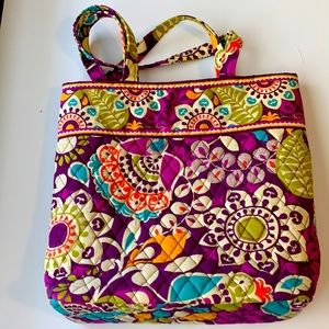 Vera Bradley tote. Purple